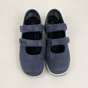 Drew Discovery Blue Double Strap Mary Jane Shoes 14798-42 Women's Size 6